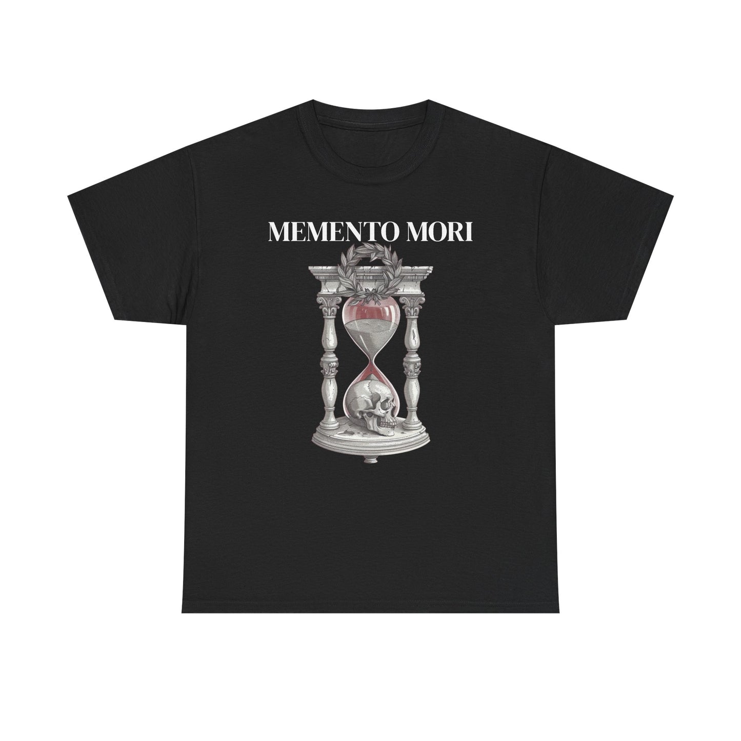 Memento Mori Wooden Wall Clock Daily Stoic Reminder
