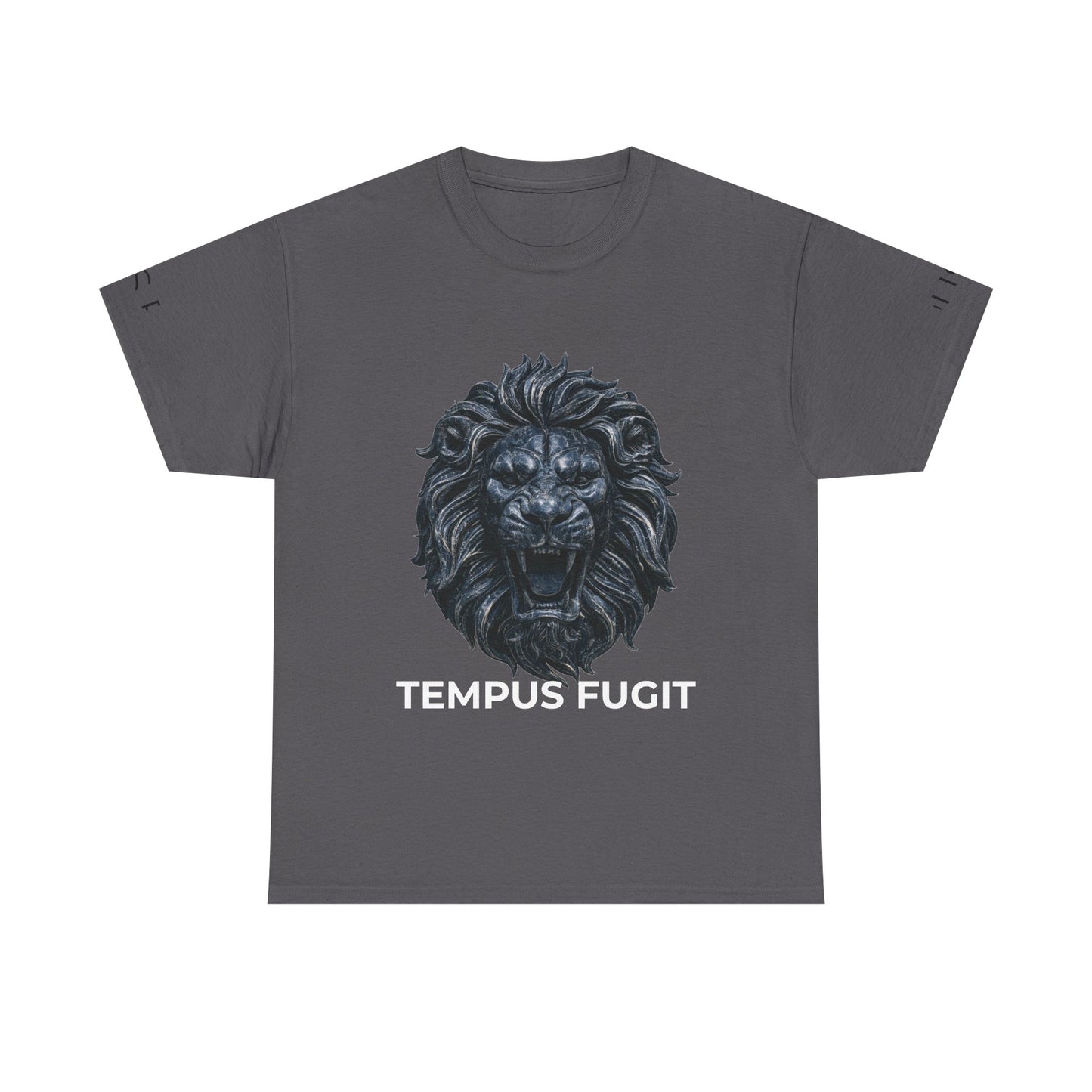 Tempus Fugit Lion T-Shirt Stoic Graphic Tee